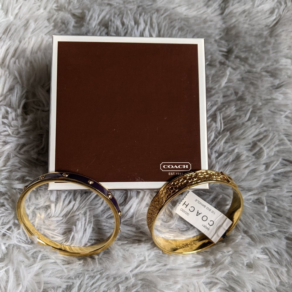 Coach bangles